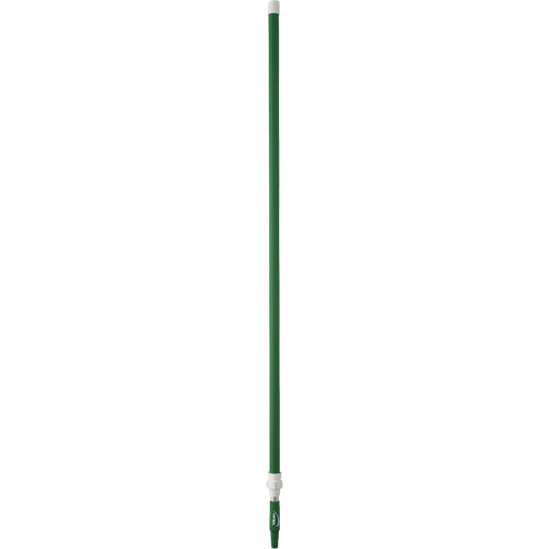 Deck Scrub Handle, Brush/Pad Holder, Green, Telescopic, 62"-113" L Equipex