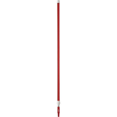 Deck Scrub Handle, Brush/Pad Holder, Red, Telescopic, 62"-113" L Equipex