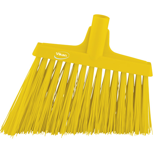 T&ecirc;te de balai oblique, Crins Extra-ferme, 12", Polyester, Jaune Equipex
