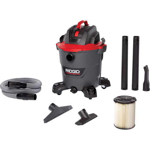 NXT Industrial Vacuum, Wet-Dry, 5 HP, 12 US Gal. (45.4 Litres) Equipex