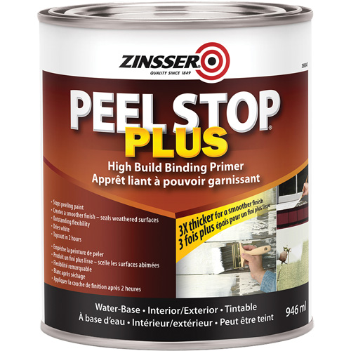 Couche primaire avec liant Plus High Build Peel Stop, 946 ml, Canette, Blanc Equipex
