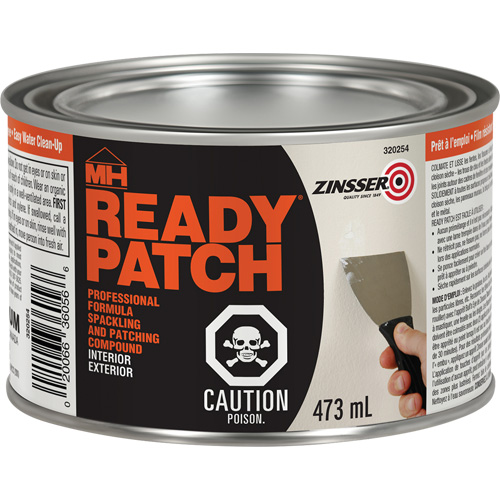 Ready Patch Spackling & Patching Compound, 473 ml, Can Equipex