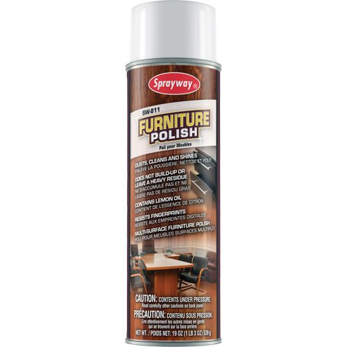 Vernis pour meubles, 20 oz, Canette a&eacute;rosol Equipex