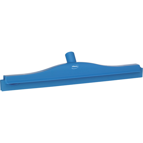 Raclette hygi&eacute;nique &agrave; lame double Ultra, 20", Bleu Equipex