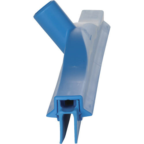 Raclette hygi&eacute;nique &agrave; lame double Ultra, 20", Bleu Equipex