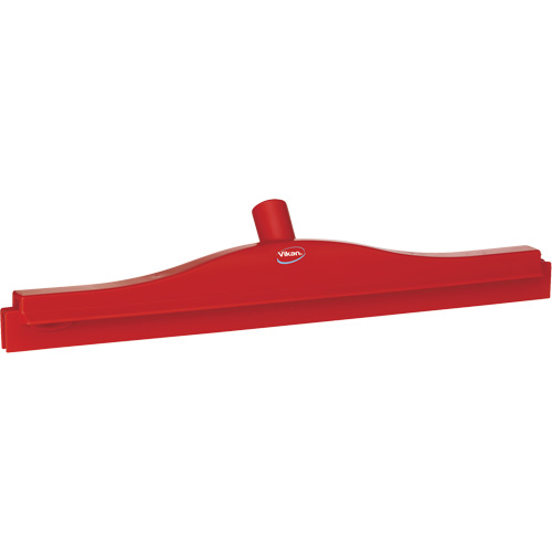 Raclette hygi&eacute;nique &agrave; lame double Ultra, 20", Rouge Equipex