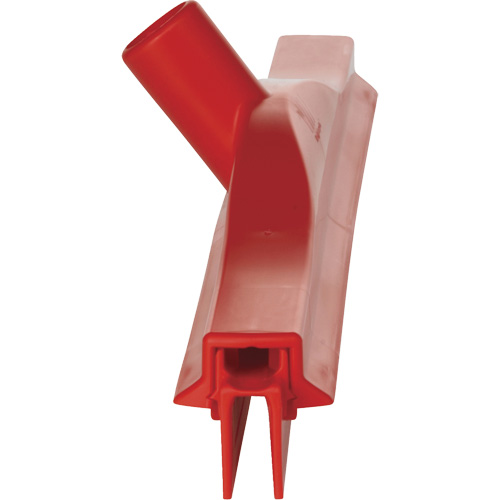 Raclette hygi&eacute;nique &agrave; lame double Ultra, 20", Rouge Equipex