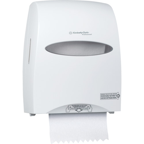 Sanitouch Hard Roll Towel Dispenser, Manual/No-Touch, 12.63" W x 10.2" D x 16.13" H Equipex