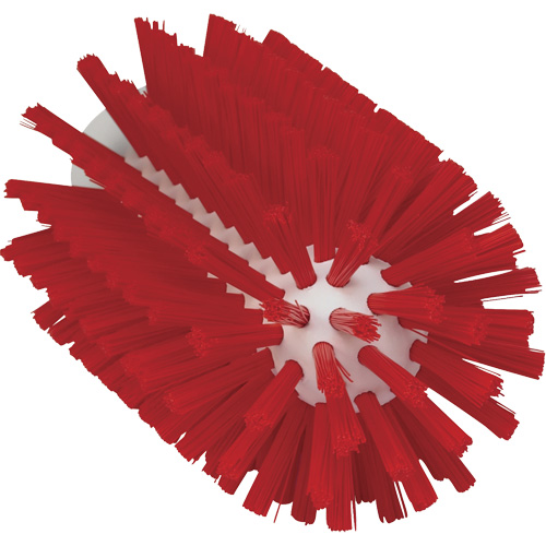 Brosse pour l'hygi&egrave;ne des aliments, Soies Moyen, Longueur de 6", Rouge Equipex