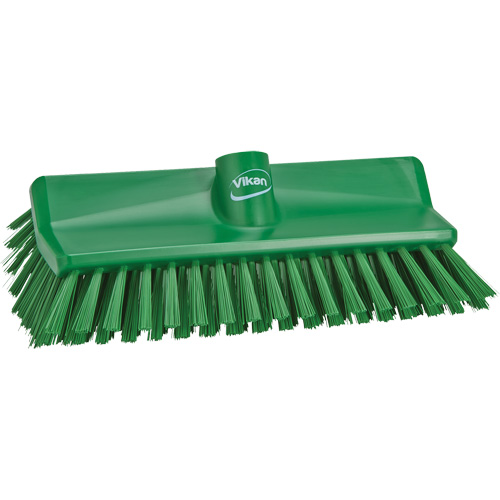 High-Low Brush, Medium Bristles, 10-1/4" Long, Green Equipex