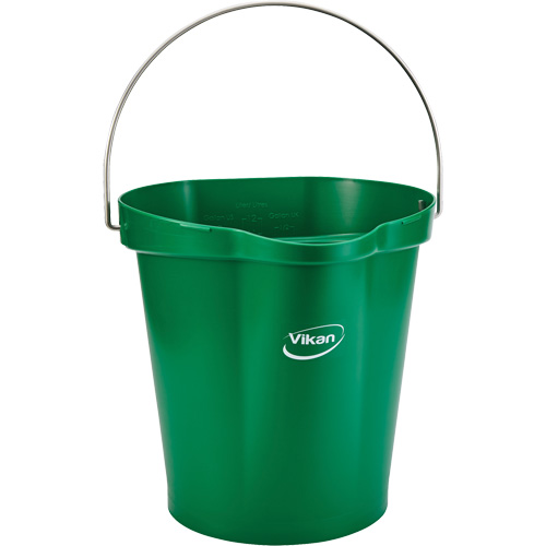 Food Hygiene Bucket, Green, 3 US gal. Equipex