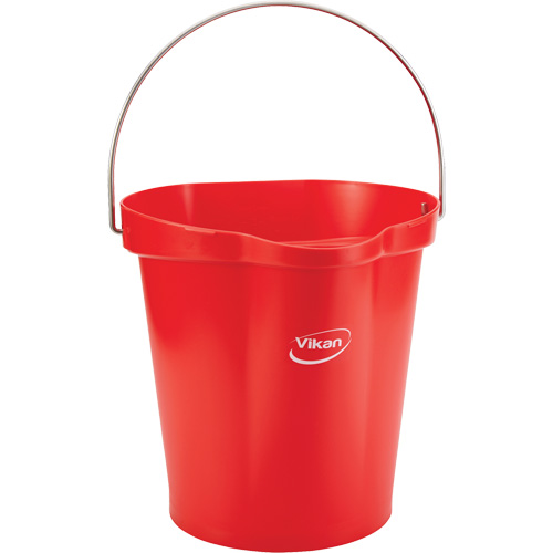 Food Hygiene Bucket, Red, 3 US gal. Equipex