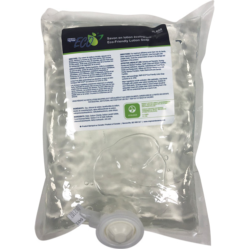 Savon &agrave; main hydratant &eacute;cologique, Liquide, 1 L, Sans parfum Equipex