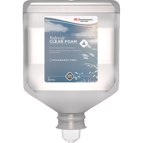 Refresh Clear Handwash, Foam, 2 L, Unscented Equipex