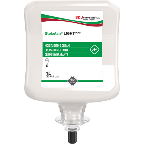 Cr&egrave;me r&eacute;paratice l&eacute;g&egrave;re et pure Stokolan, Cartouche en plastique, 1 L Equipex