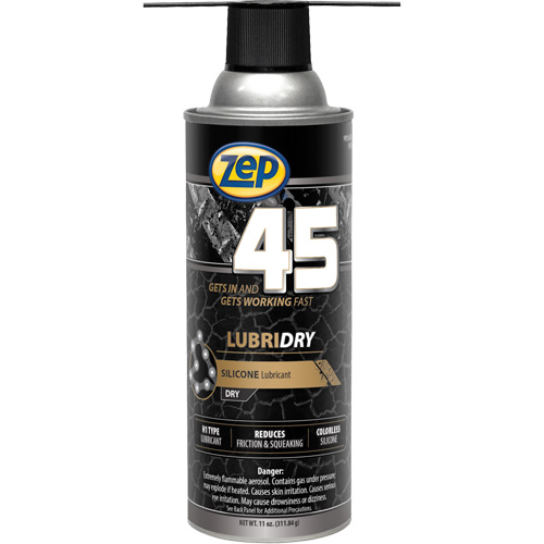 45 Lubridry Silicone-Based Dry Lubricant, Aerosol Can Equipex
