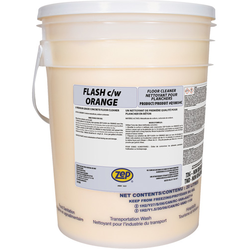 Flash Orange Premium Grade Concrete Floor Cleaner Equipex