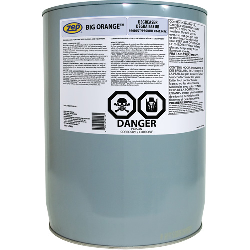 D&eacute;graissant industriel et nettoyant pour graffitis Big Orange, 20 L Equipex