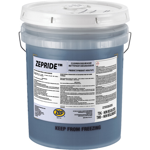 Nettoyant et d&eacute;graisseur tout usage &agrave; base de butyle Zepride, 20 L, Seau Equipex