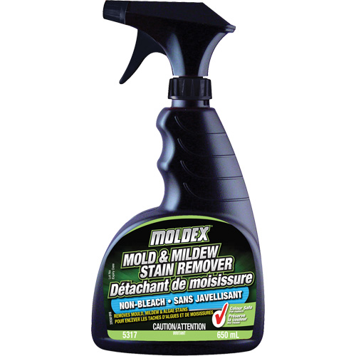 D&eacute;tachant de moisissure sans javellisant, 650 ml, Bouteille &agrave; g&acirc;chette Equipex