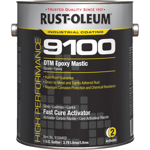 Activateur pour s&eacute;chage rapide pour mastic &eacute;poxy DTM du syst&egrave;me 9100, Gallon Equipex