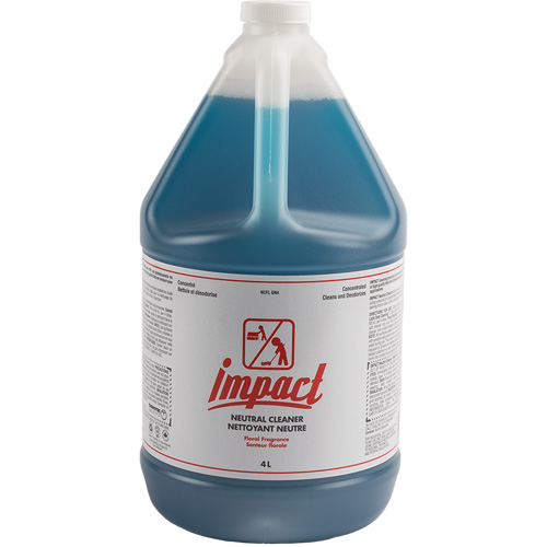 Nettoyant neutre pour planchers Impact, 4 L, Cruche Equipex