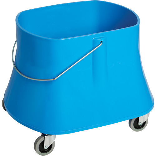 Seau pour vadrouille Champ, Capacit&eacute; de 10 gal. US (40 pintes), Bleu Equipex