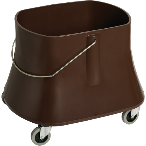 Champ Mop Bucket, 10 US Gal. (40 qt.) Capacity, Brown Equipex
