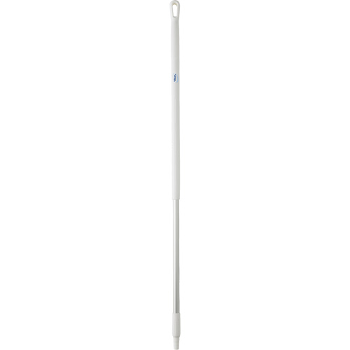 Handle, Broom/Scraper/Squeegee, White, Standard, 51" L Equipex