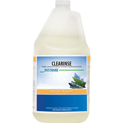 Nettoyant et d&eacute;graissant moussant Clearinse, 4 L, Cruche Equipex