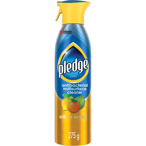 Pledge&reg; Multi Surface Cleaner & Disinfectant, 275 ml, Aerosol Can Equipex