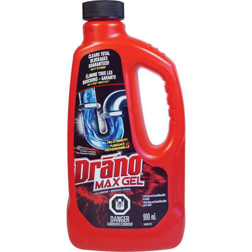 Produit d&eacute;bouchant pour drain Max Gel de Drano Equipex