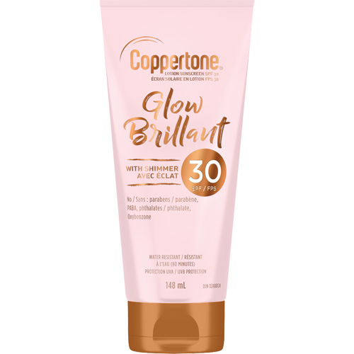 Glow Sunscreen with Shimmer, SPF 30, Lotion Equipex