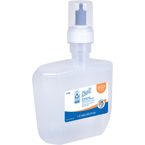 Scott&reg; Control Antimicrobial Skin Cleanser, Foam, 1.2 L, Unscented Equipex
