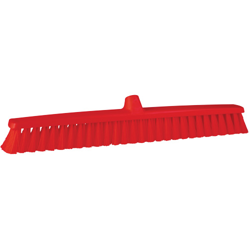 Balai-brosse ColorCore, Crins Fin, 24", Polypropyl&egrave;ne, Rouge Equipex