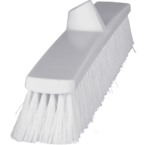 Balai-brosse ColorCore, Crins Fin, 24", Polypropyl&egrave;ne, Blanc Equipex