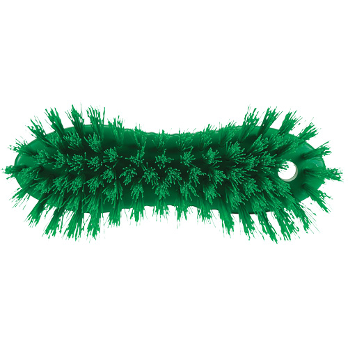 ColorCore Hand Brush, Stiff Bristles, 6" Long, Green Equipex
