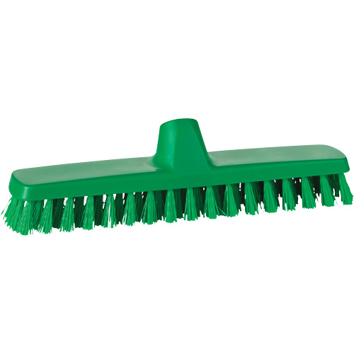 Brosse &agrave; r&eacute;curer ColorCore pour murs, Soies Ferme, Longueur de 12", Vert Equipex