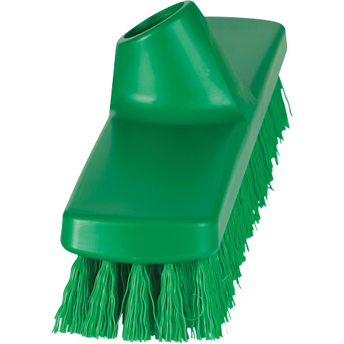 Brosse &agrave; r&eacute;curer ColorCore pour murs, Soies Ferme, Longueur de 12", Vert Equipex