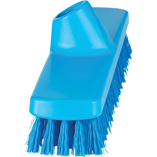 Brosse &agrave; r&eacute;curer ColorCore pour murs, Soies Ferme, Longueur de 12", Bleu Equipex