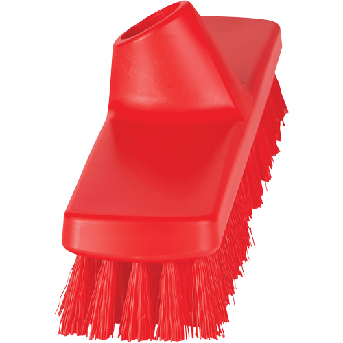 ColorCore Wall Brush, Stiff Bristles, 12" Long, Red Equipex