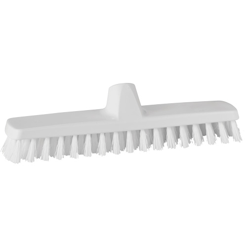 Brosse &agrave; r&eacute;curer ColorCore pour murs, Soies Ferme, Longueur de 12", Blanc Equipex