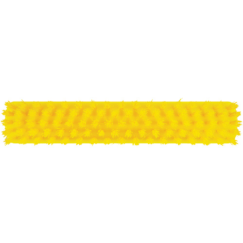 Brosse &agrave; r&eacute;curer ColorCore pour murs, Soies Ferme, Longueur de 12", Jaune Equipex