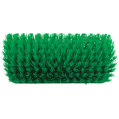 ColorCore High-Low Brush, Stiff Bristles, 10" Long, Green Equipex
