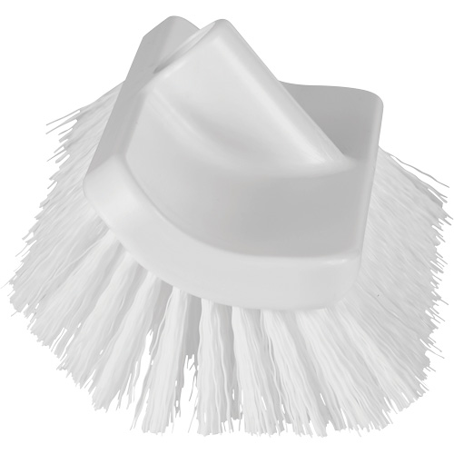 ColorCore High-Low Brush, Stiff Bristles, 10" Long, White Equipex