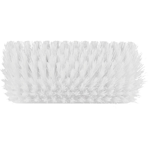 ColorCore High-Low Brush, Stiff Bristles, 10" Long, White Equipex