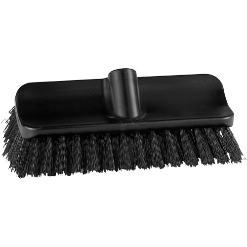 ColorCore High-Low Brush, Stiff Bristles, 10" Long, Black Equipex