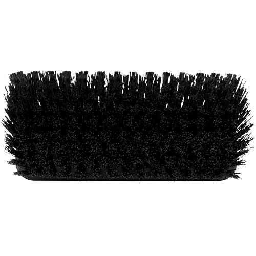 ColorCore High-Low Brush, Stiff Bristles, 10" Long, Black Equipex
