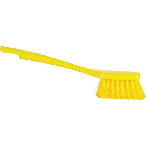 Brosse &agrave; manche court ColorCore, Soies Ferme, Longueur de 12", Jaune Equipex