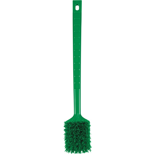 Brosse &agrave; manche long ColorCore, Soies Ferme, Longueur de 20", Vert Equipex